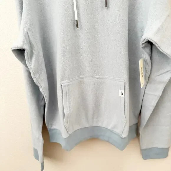 FEAT CLOTHING | The BlanketBlend™ Hoodie Sweatshirt Light Blue "BurrBlue" | XXL - Picture 7 of 9